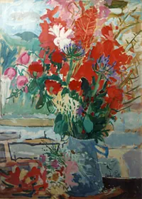 peinture : Bouquet n°1
