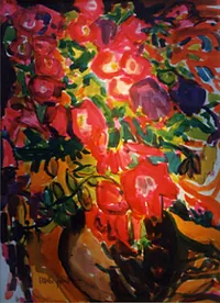 peinture : Bouquet n°5