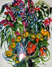 peinture : Bouquet n°7