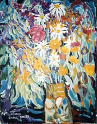 peinture : Vase et fleurs n°2