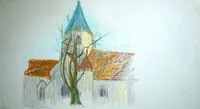peinture : Eglise de Fontaine n°1