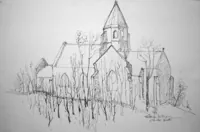peinture : Eglise de Fontaine n°2