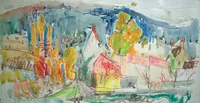 peinture : Segrois, Hautes Côtes