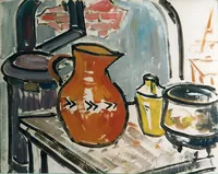 peinture : La cruche