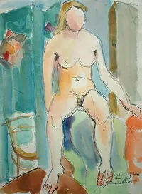 peinture : A l'Académie Julian n°1