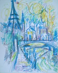 peinture : Paris n°1