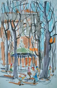 peinture : Paris n°3
