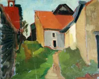 peinture : Le chemin