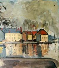 peinture : Le canal