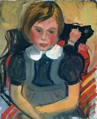 peinture : Petite fille n°3