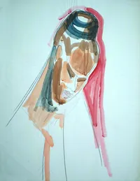 peinture : Etude académie Julian