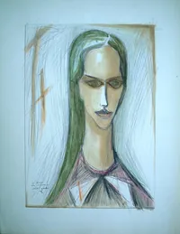 peinture : La femme du légionnaire