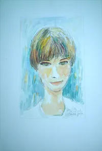 peinture : Jeune fille d'Israel