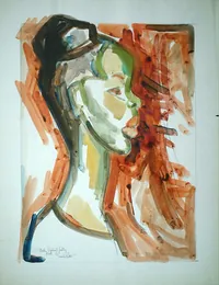 peinture : Etude Académie Julian