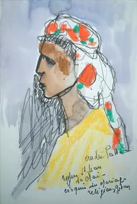 peinture : Mariage religieux gitan