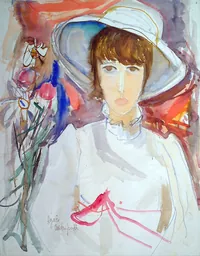 peinture : Agnès