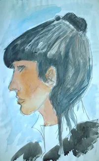 peinture : Catherine