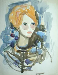 peinture : Yvette