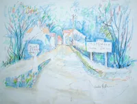 peinture : St Germain Source Seine