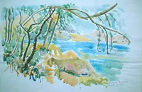 peinture : Chorges. Les Hyvans.