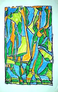 peinture : Etude n°266