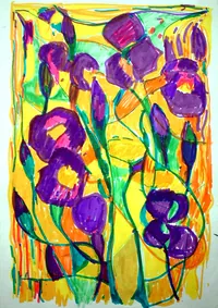 peinture : Etude n°302
