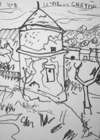 peinture : Vellerot. Le pigeonnier n°1