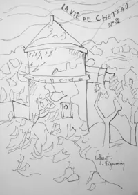 peinture : Vellerot. Le pigeonnier n°2