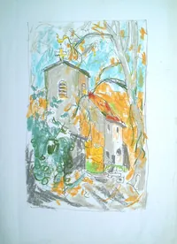 peinture : Le vieux St Pierre.