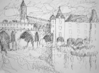 peinture : Pont Vieux.