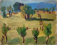 peinture : Bourbonne les Bains