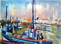 peinture : La Rochelle
