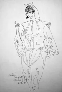 peinture : Costume Tunisien