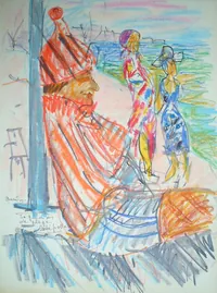 peinture : Monastir, le gardien du phare