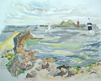 peinture : Roscoff