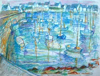 peinture : Les voiliers