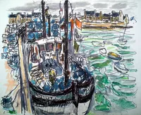 peinture : Roscoff