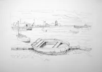 peinture : A Roscoff