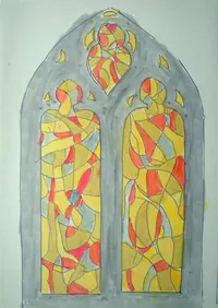 peinture : Etude n°084 po Flavignerot