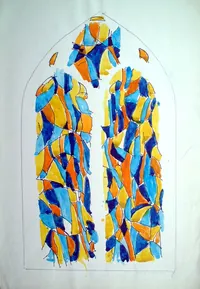 peinture : Etude n°086 po Flavignerot