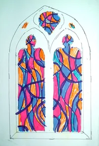 peinture : Etude n°088 po Flavignerot