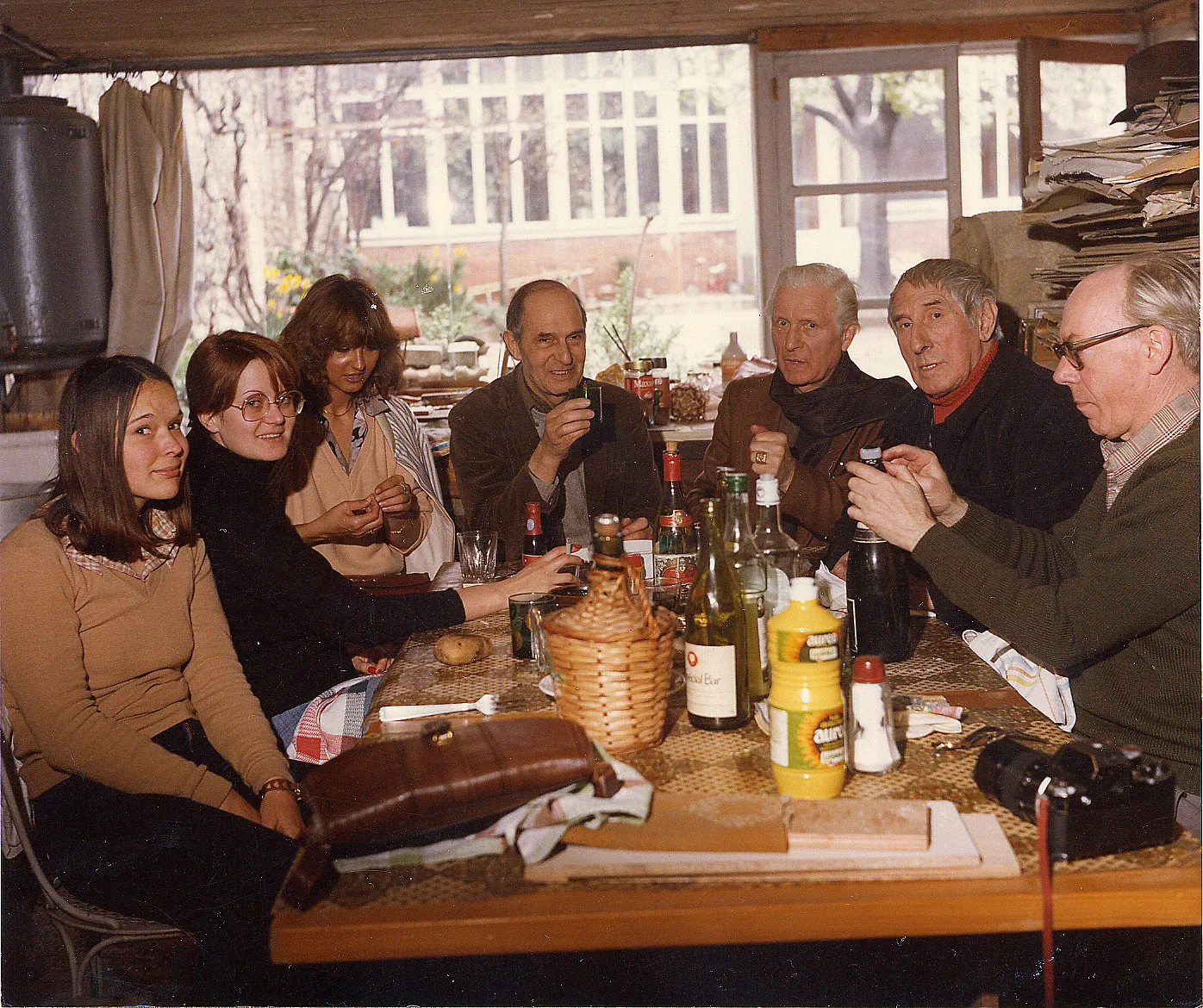 Sous l'atelier