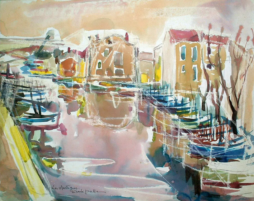 peinture de bateaux - Les Martigues